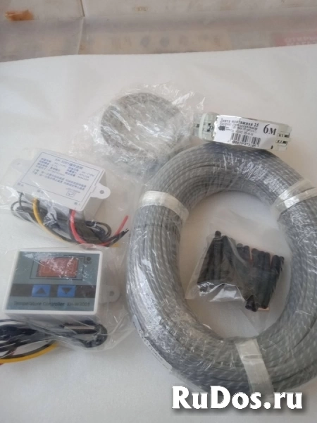 Теплые полы кабель нагревательный 100м, комплект под ключ фотка
