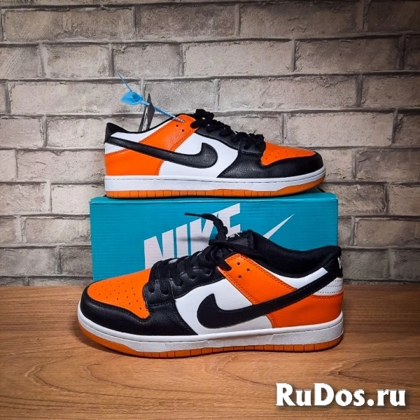 Кроссовки Nike Dunk. Кожаные. Демисезон- лето фото