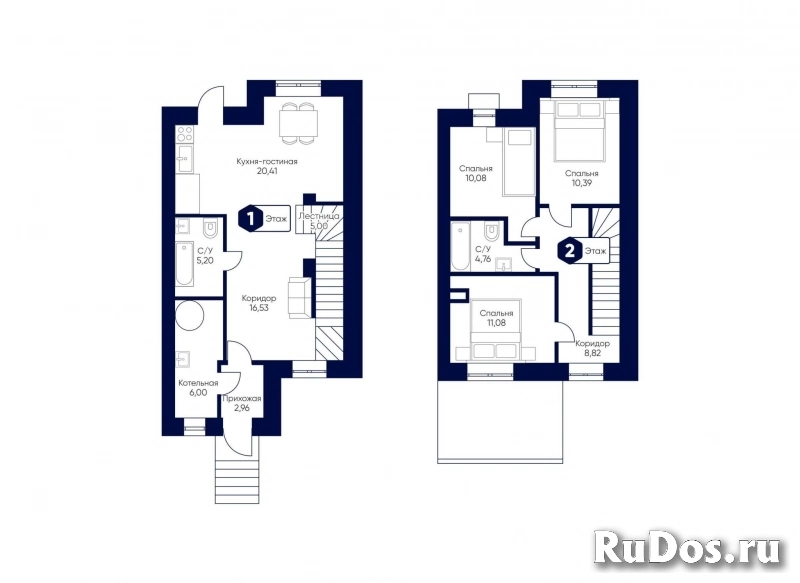 Продам коттедж 107.97 м2 фотка