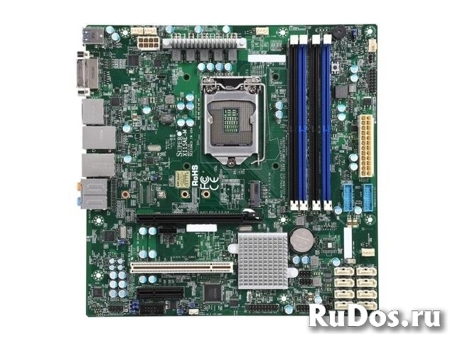 Серверная материнская плата SUPERMICRO MBD-X11SAE-M-O ( LGA1151 , MicroATX) (MBD-X11SAE-M-O) фото