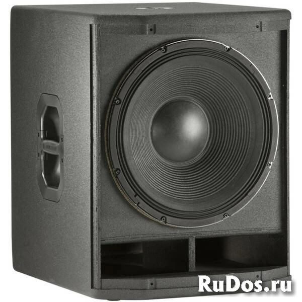 JBL PRX418S компактный сабвуфер 800Вт/1600Вт/3200Вт(продолжительная/программная/пиковая), 36кг, 8 Ом, М20 стакан. фото