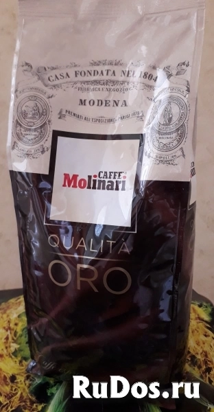 Кофе в зернах Molinari Qualita Oro, 1 кг изображение 5