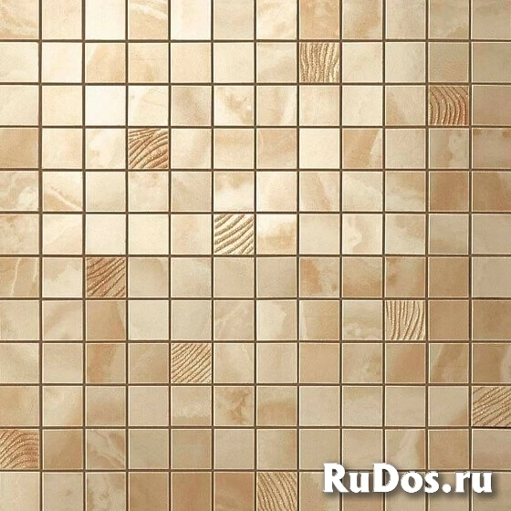 Керамическая мозаика Атлас Конкорд Supernova Onyx Мозаика Royal Gold Mosaic Роял Голд Мозаика 30,5х30,5 (м2) фото