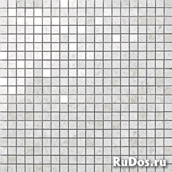 Керамическая плитка Atlas Concorde Marvel Gems Terrazzo White Micromosaico 9MZW мозаика 30,5x30,5 фото