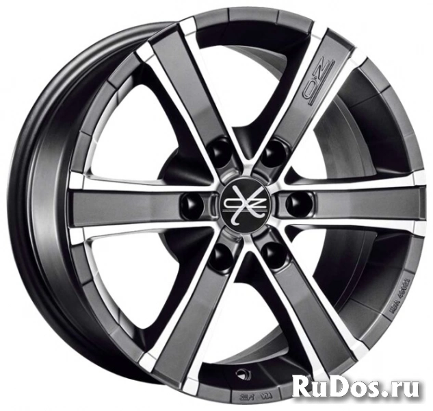 Колесный диск OZ Racing Sahara 8x17/6x114.3 D66.1 ET30 Matt Graphite D.C. фото