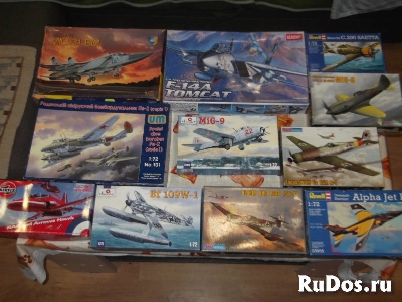 Продам сборные модели самолетов фотка