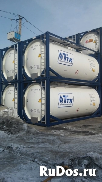 Танк-контейнер объём 25м3 тип Т4, для перевозки сырой нефти, новый изображение 10