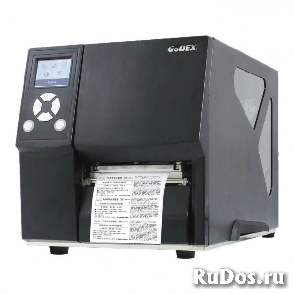 Принтер этикеток Godex ZX430i термотрансферный, 300 dpi, цветной ЖК дисплей, USB2.0, RS232, RJ45, 3 USB Host, Ethernet, RTC фото