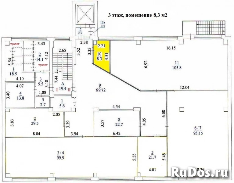 Сдам коммерческую недвижимость 6.3 м2 изображение 3