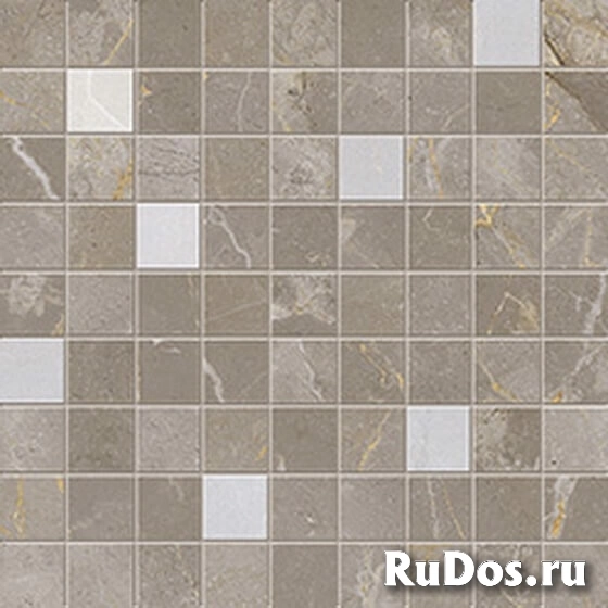 Керамическая мозаика Атлас Конкорд Allure Мозаика Grey Beauty Mosaic Грей Бьюти Мозаика 31,5х31,5 (м2) фото