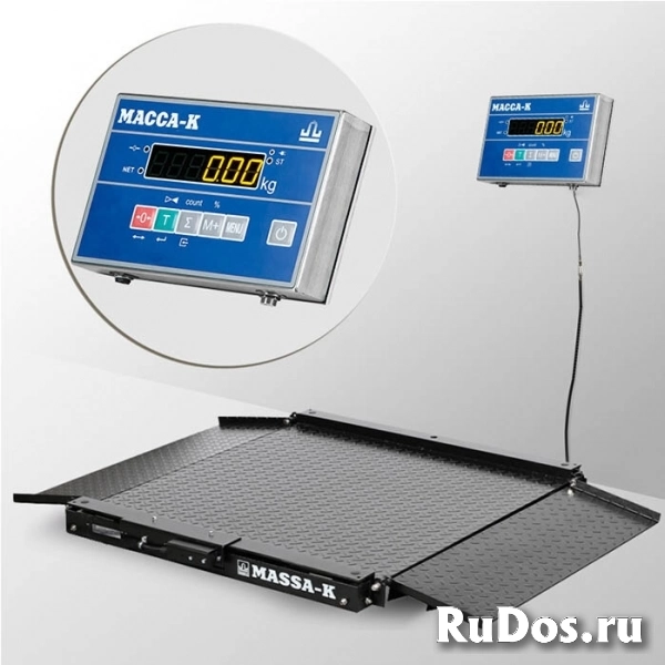 Весы платформенные МАССА-К 4D-LA-2-1500-AB (RUEW) (МК10425) МАССА-К 4D-LA-2 фото