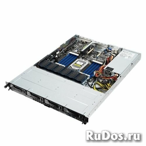 Серверная платформа 1U ASUS RS500A-E10-PS4 SP3, 16*DDR4(3200), 4*3.5quot;/2.5quot; HS, 2*PCIE, 2*Glan, Mgmt LAN, VGA, COM, 2*USB 3.0, 650W фото