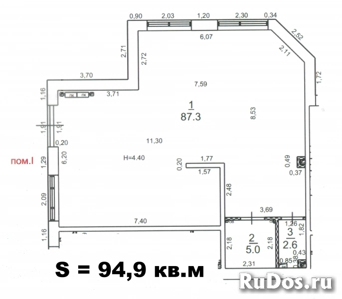 Сдам коммерческую недвижимость 94.9 м2 изображение 3