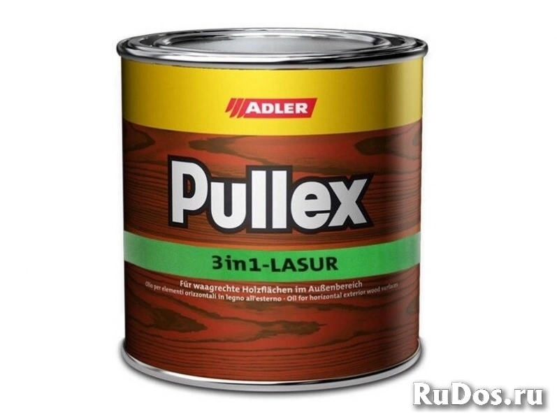 Adler Пропитывающая лазурь Pullex 3in1-Lasur на основе растворителя (Цвет-ST 062 Düne Pullex 3in1 Lasur Объём-10 л.) фото