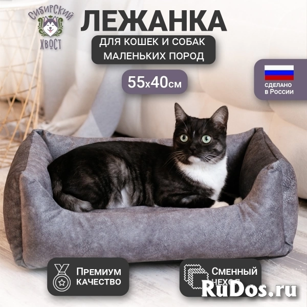 Лежанка для собак и кошек мелких пород фото
