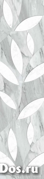 Vallelunga Cut On Size Composizione Foglie Argenta Carrara керамогранит (238,9 x 59,6 см) (6000646) фото