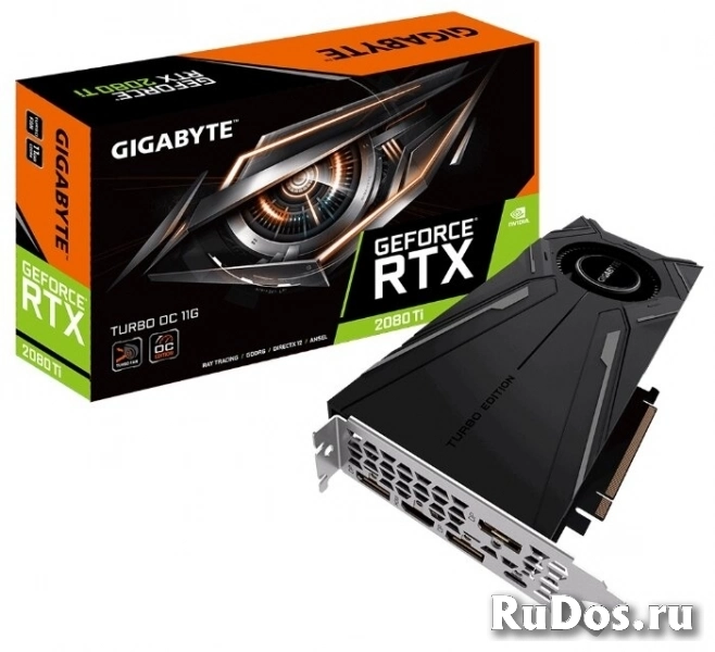 Видеокарта GIGABYTE GeForce RTX 2080 Ti 1620MHz PCI-E 3.0 11264MB 14000MHz 352 bit HDMI HDCP TURBO OC (rev.1.0) фото