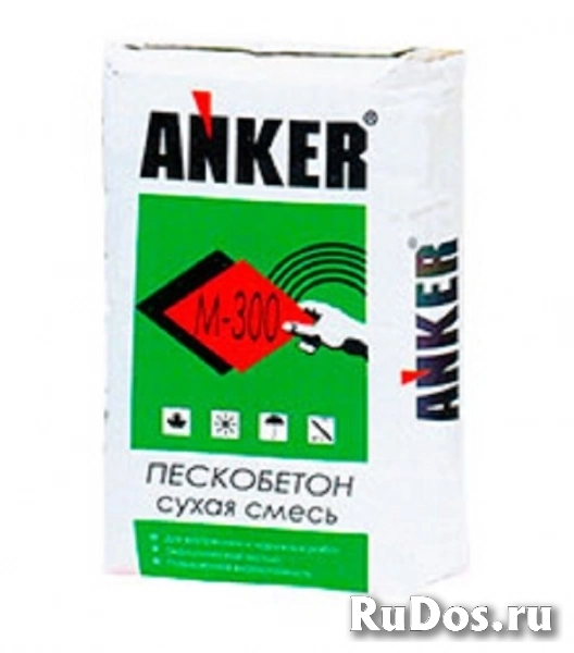 Строительные смеси от производителя  Анкер М150, М200, М300 пескобетон 40 кг. фото