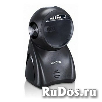 Сканер штрих-кода Mindeo MP725, презентационный, стационарный, 2D, черный, USB, ЕГАИС, обязательная маркировка фото