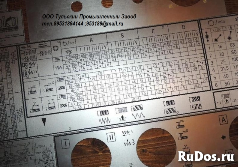 Таблички,шильды для оборудования.Бирки на станки. фото