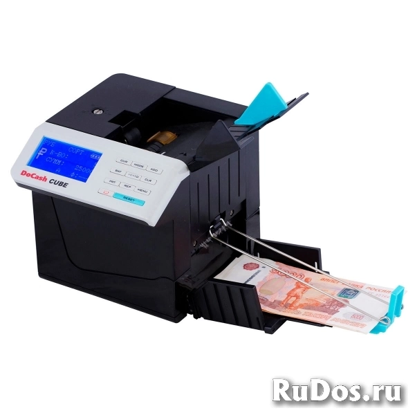 Автоматический детектор банкнот /портативный счетчик банкнот DoCash CUBE (с АКБ) фото