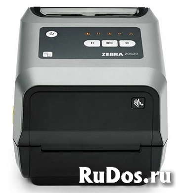 Термопринтер Zebra ZD62 ZD62042-T0EF00EZ TT Printer ZD620; Standard EZPL 203 dpi, EU and UK Cords, USB, USB Host, BTLE, Serial, Ethernet фото