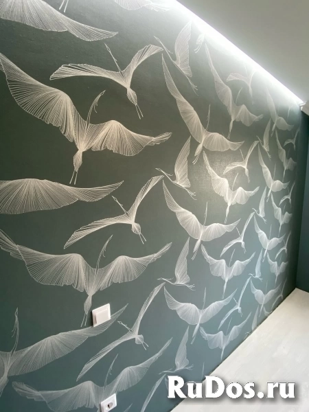 Поклейка обоев изображение 9