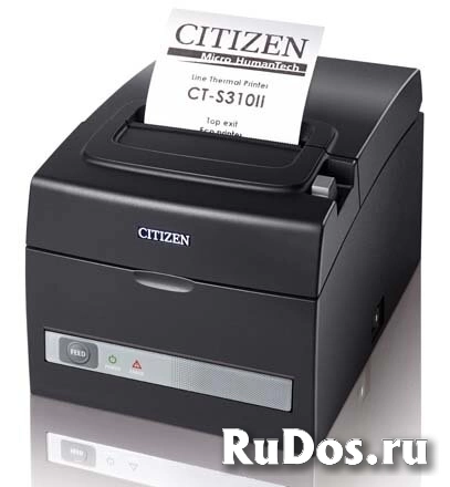 Чековый принтер Citizen CT-S310II, USB, Ethernet, черный (CTS310IIXEEBX) фото