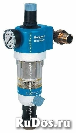 Фильтр механической очистки Honeywell FK 74C *AD муфтовый (НР/НР), с манометром фото