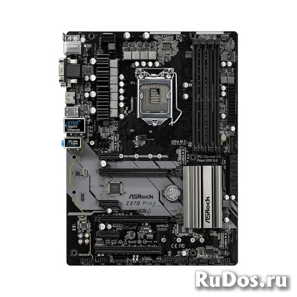 Материнские платы Материнская плата ASRock Z370 Pro4 фото