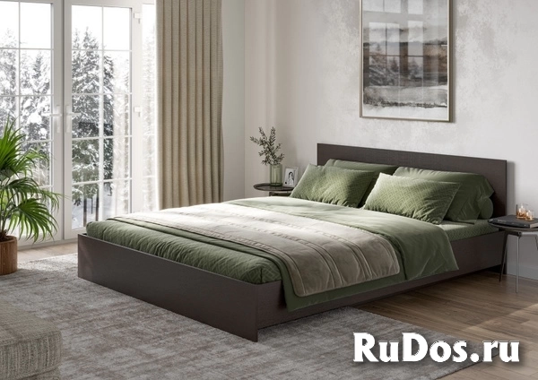 Кровать двуспальная 160х200 с матрасом люкс изображение 4