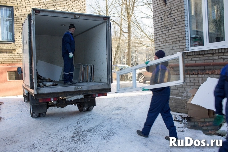 Вывоз мусора газелью фото