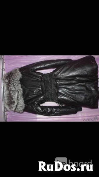 Пуховик куртка новая fashion furs италия 44 46 s m кожа черный ме изображение 4