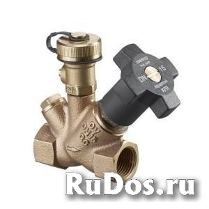 Клапан балансировочный Oventrop Aquastrom KFR - 2quot; (ВР/ВР, PN16, Tmax 120°C, со спускным краном) фото