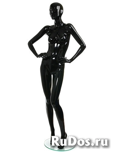 Манекен женский чёрный глянцевый TANGO 09F-02G фото