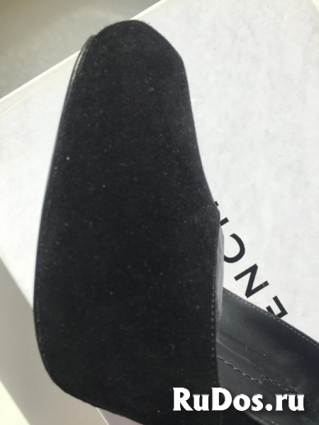 Туфли новые givenchy италия 39 размер черные замша платформа 1см изображение 6