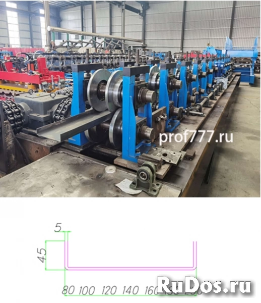 Автоматическая линия по производству швеллера фото