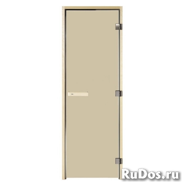 Дверь для сауны Tylo DGL 9x21 (бронза, осина, арт. 91031908) фото