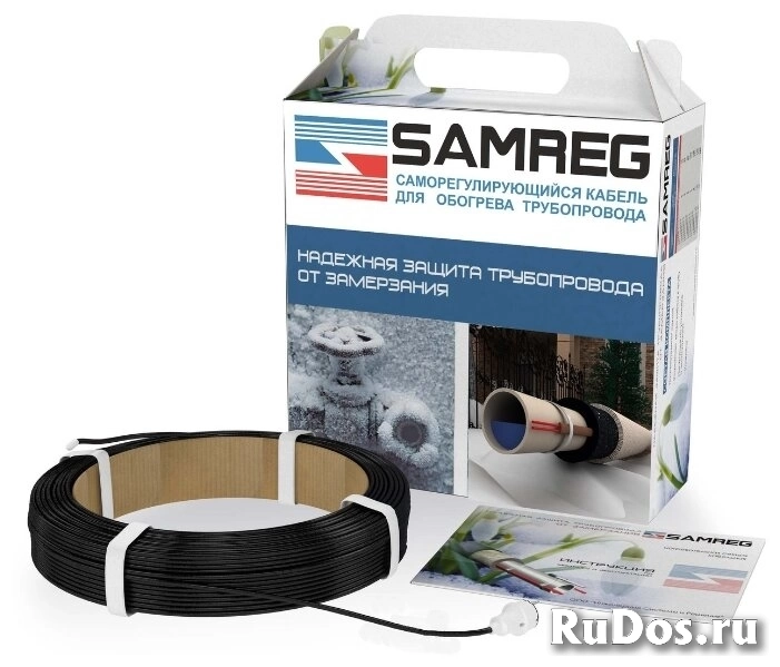 Греющий кабель саморегулирующийся SAMREG 24-2CR 17 м фото