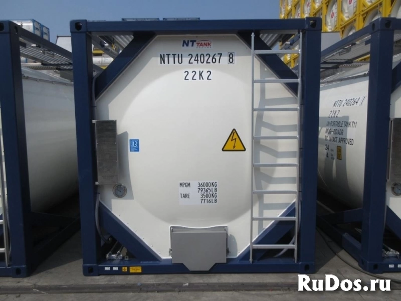 Танк-контейнер тип Т11 объём 24м3 для перевозки нефтехимической продукции, новый. фото