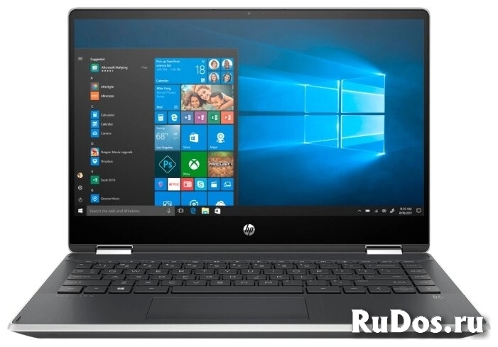 Ноутбук HP PAVILION x360 14-dh1011ur (Intel Core i3 10110U 2100MHz/14quot;/1920x1080/4GB/128GB SSD/DVD нет/Intel UHD Graphics/Wi-Fi/Bluetooth/Windows 10 Home) фото