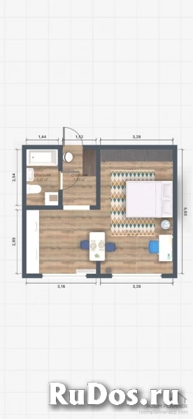 Продам 1 комнатную квартиру 39 м2 изображение 8