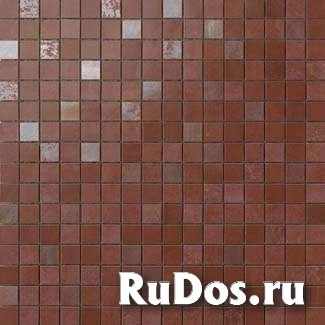 Мозаика Atlas Concorde (италия) Dwell Wall Rust Mosaico Q 9DQR 305x305 мм (Керамическая плитка для ванной) фото