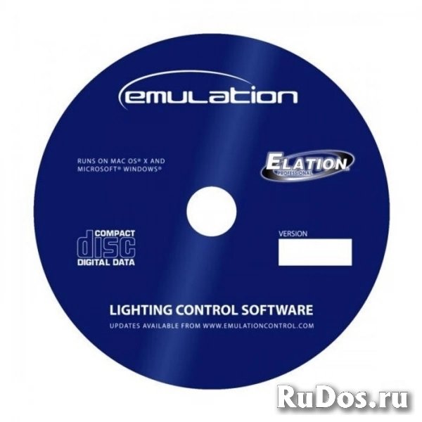 Elation EmuLATION DMX software Программное обеспечение для управления световыми приборами фото