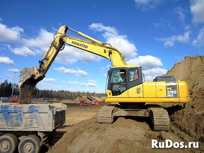 Гусеничный экскаватор Komatsu 290, ВСЕ линии, отл. сост. фото