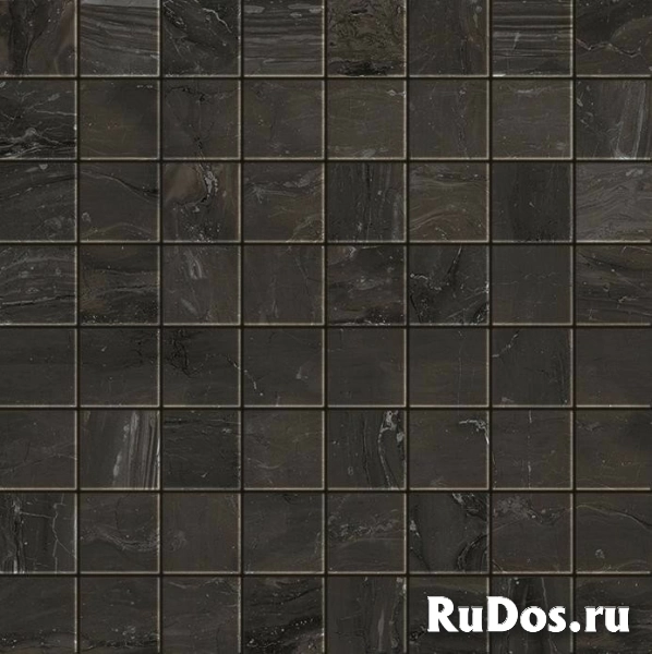 Плитка Atlas Concorde Marvel Edge MARVEL Absolute Brown Mosaico Matt AEOS 30x30 фото