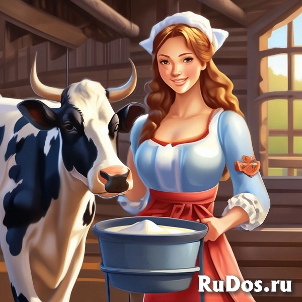 Скотник/доярка с проживанием фото