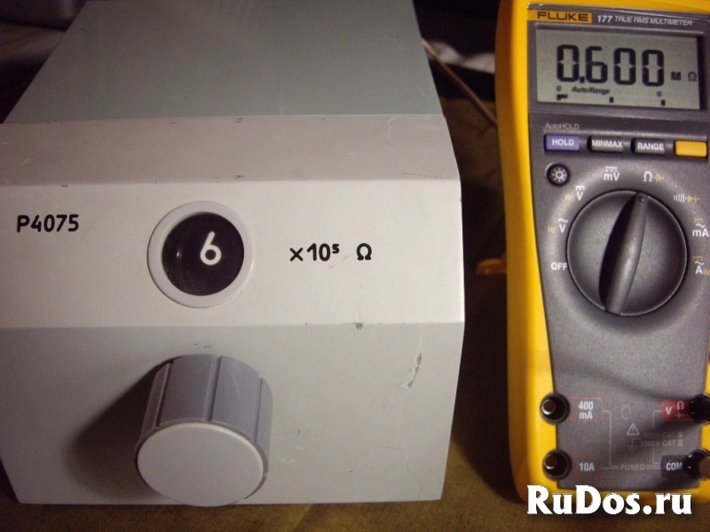 Прибор Р4075 магазин сопротивления. изображение 6