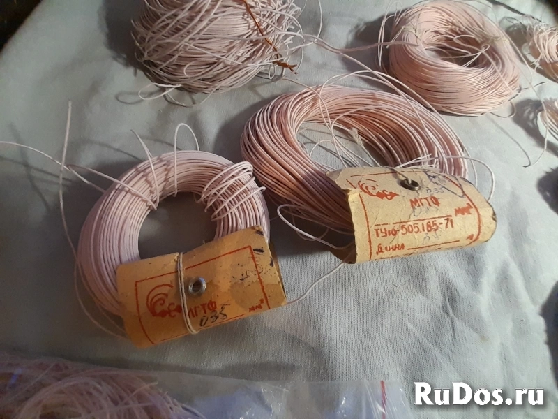 Провод МГТФ - фторопласт СССР изображение 4