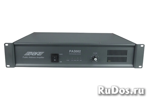 ABK PA-3002 Усилитель мощности трансляционный, выход: 100 В, 70 В, 350 Вт, частотный диапазон 50-15000 Гц фото